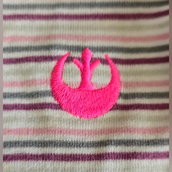 Star Wars Princess Tiny Rebel Onesie 5 Pack 24 M - Picture 10 of 12